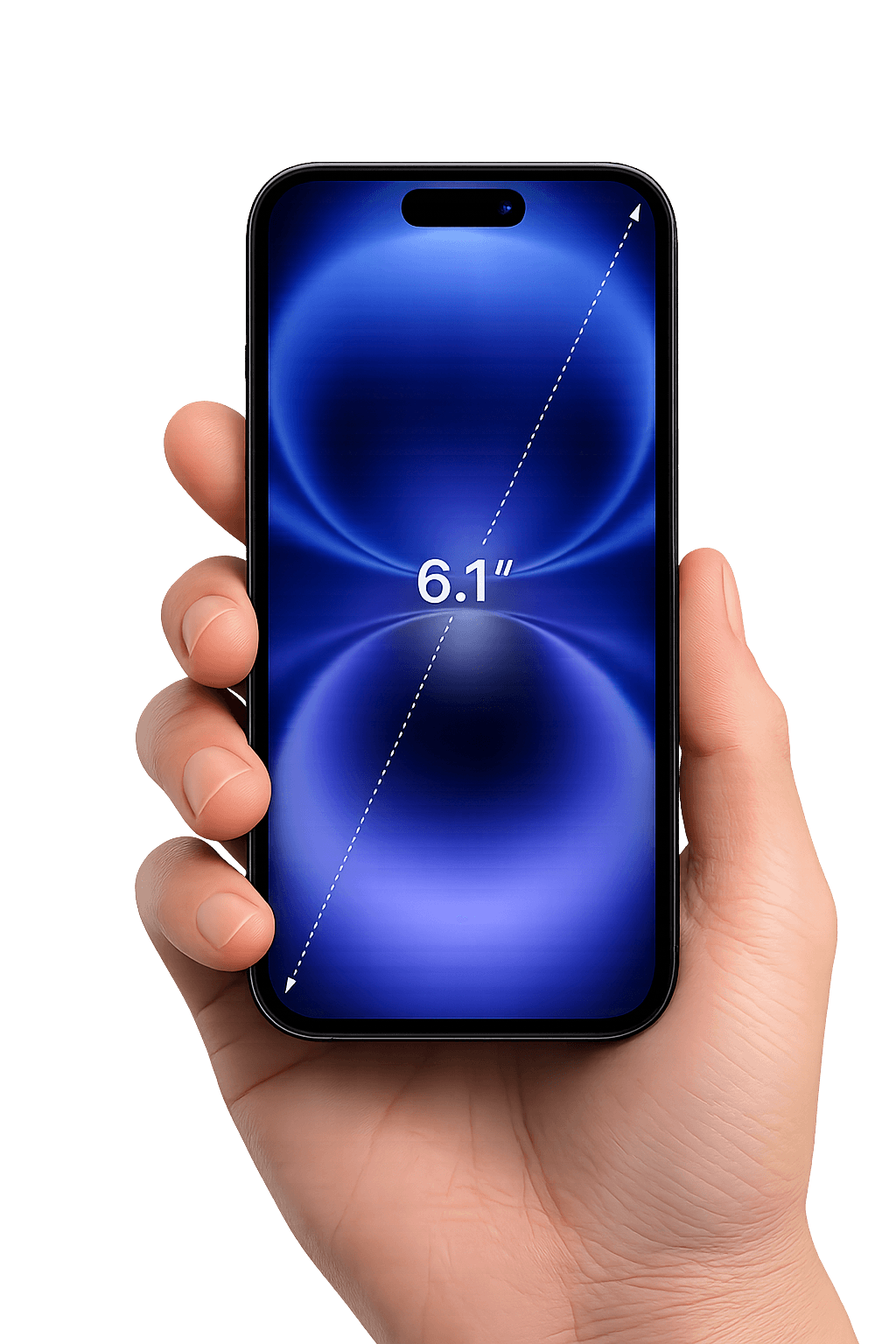 Cracked 6.1" OLED display
